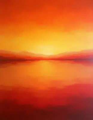 Rothko-Inspired Color Field Painting
