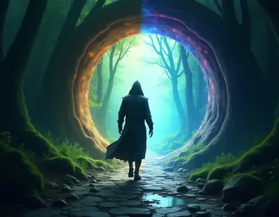 Portal Between Two Worlds
