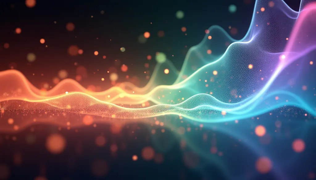 Synesthesia Music Visualization - AI generated Abstract & Artistic image (synesthesia, music, visualization)