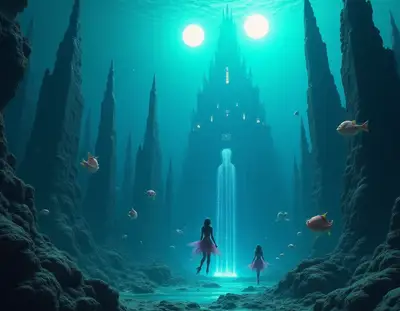 Alien Underwater Civilization