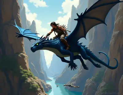 Dragon Rider Canyon Chase